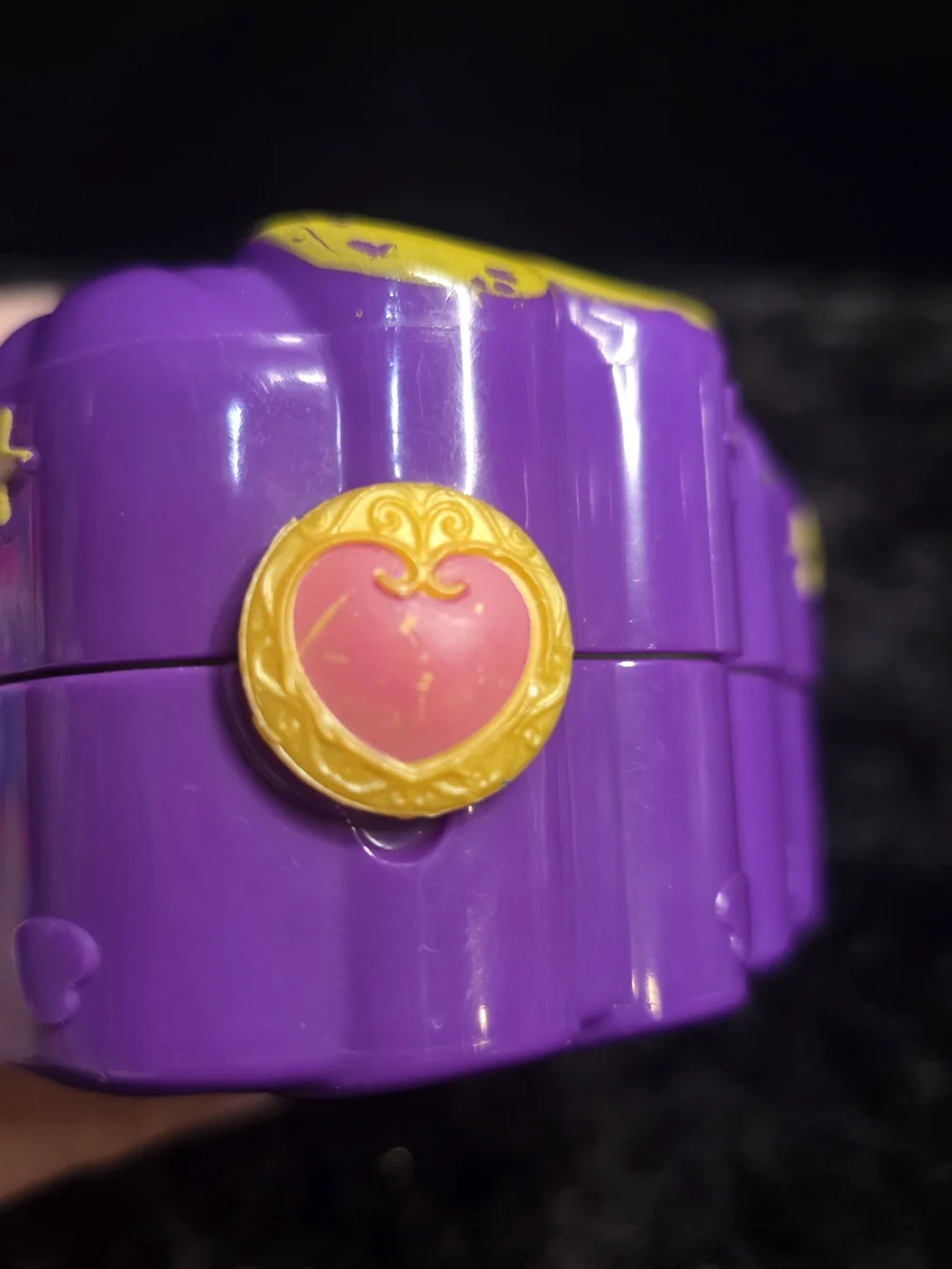 Pocket Playset Compact Dollhouse - Purple, Yellow, Teal & Pink With 1 Doll